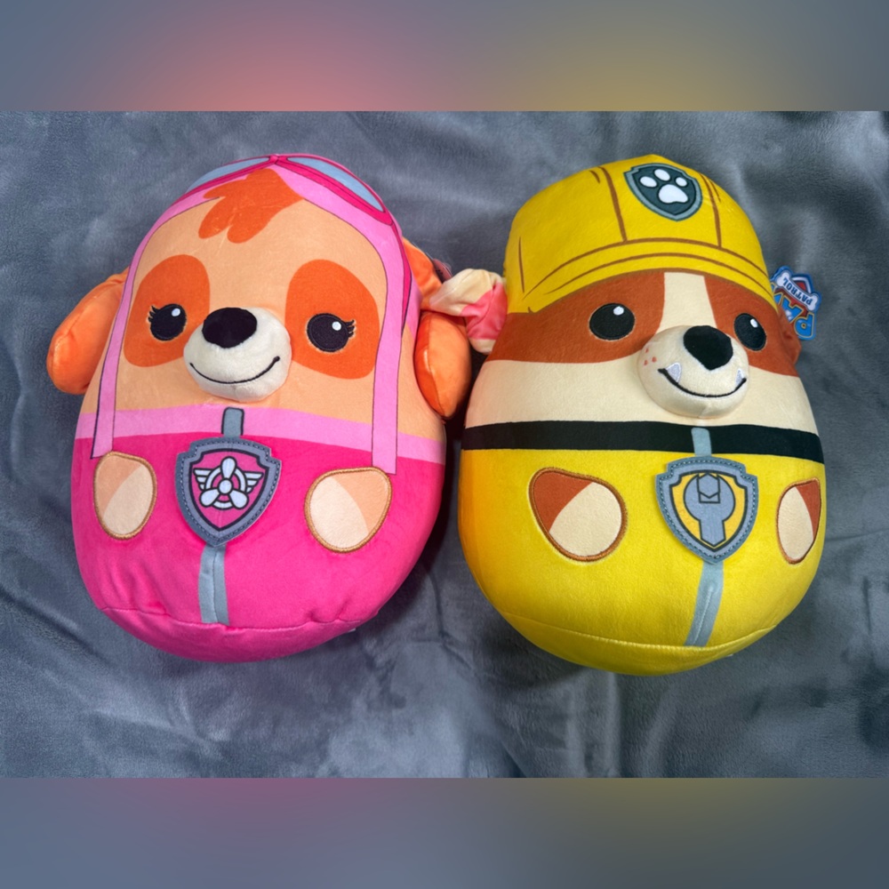 PAW Patrol Rubble Squish Plush,